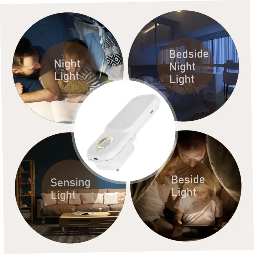 

Intelligent Sensor Human Body Sensor Light Large Capacity Detachable Flashlight LED Induction Night Light Long-Lasting