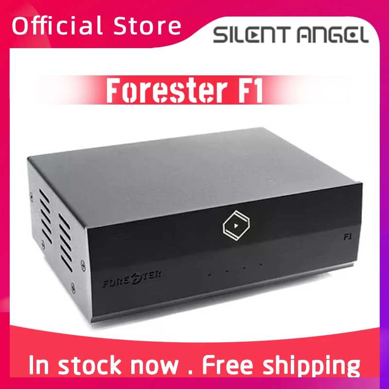 Silent Angel Forester F1 Supply With Highly Accurate Duo DC Outputs And Low-noise Technique Digital Music Stable Linear Power