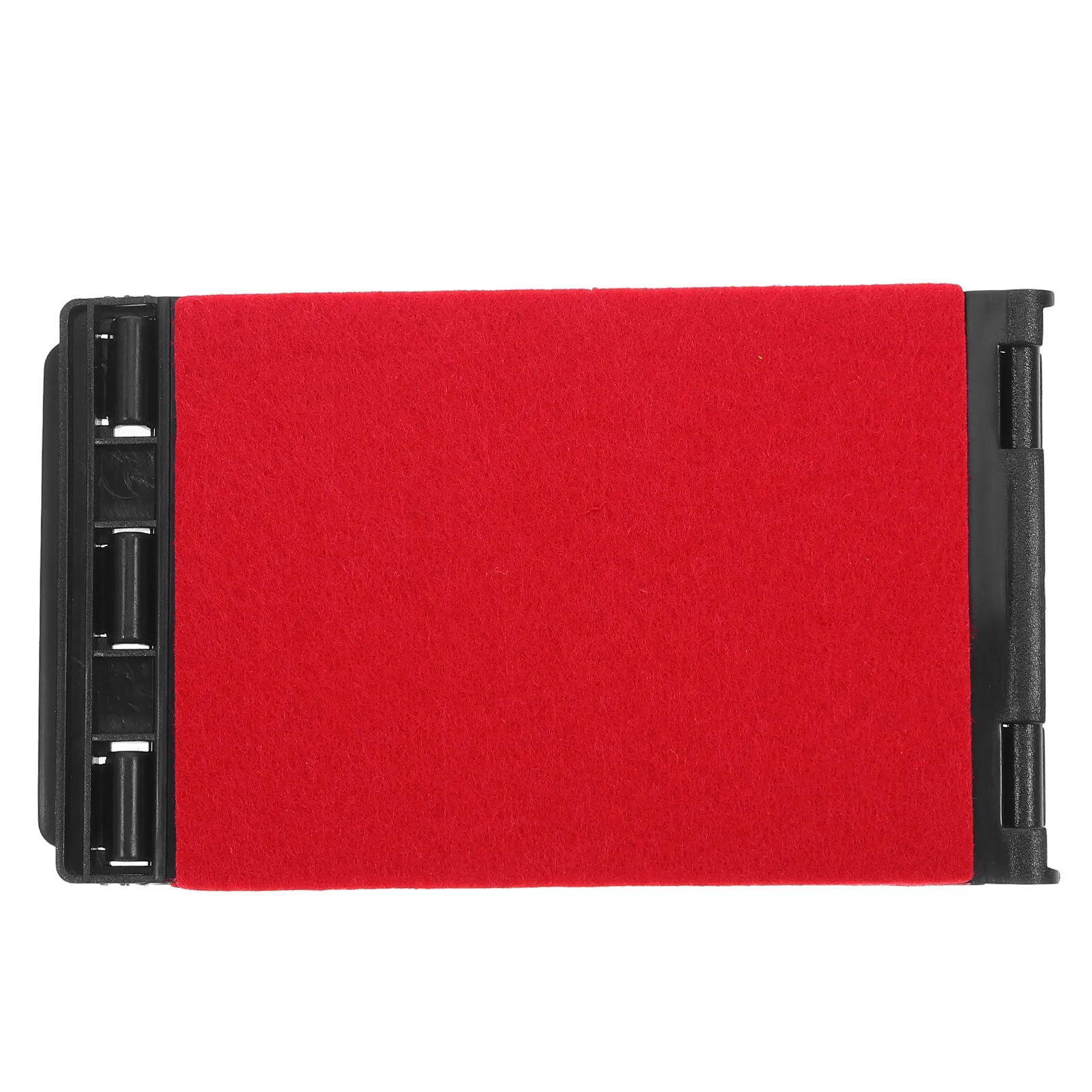 Guitar Bass String Scrubber Cleaner Red Easy Slide Microfiber Fretboard Maintenance Tool for Guitar Bass Ukulele Banjo Stringed