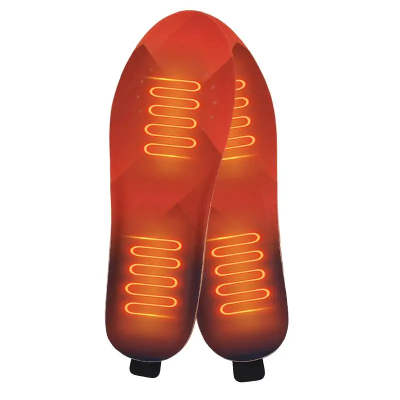 Winter Electric Heated Insoles USB Rechargeable Electric Heated Insoles Camping Hiking Cycling Feet Warmer Heating Insoles