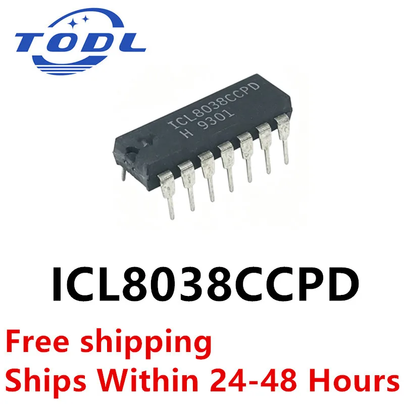 (5piece)100% New ICL8038 ICL8038CCPD 8038CCPD DIP-14