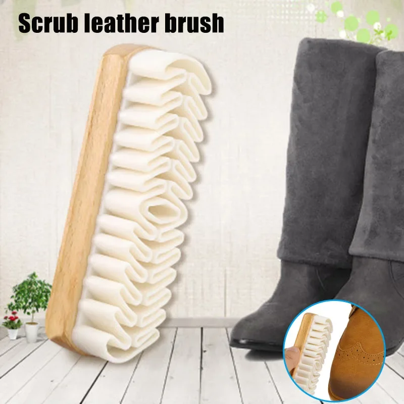 1PC Cleaning Scrubber Brush for Suede Nubuck Material Shoes/Boots/Bags Scrubber Cleaner