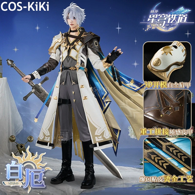 

COS-KiKi Honkai: Star Rail Phainon Game Suit Gorgeous Handsome Uniform Cosplay Costume Halloween Party Outfit Men S-XXL