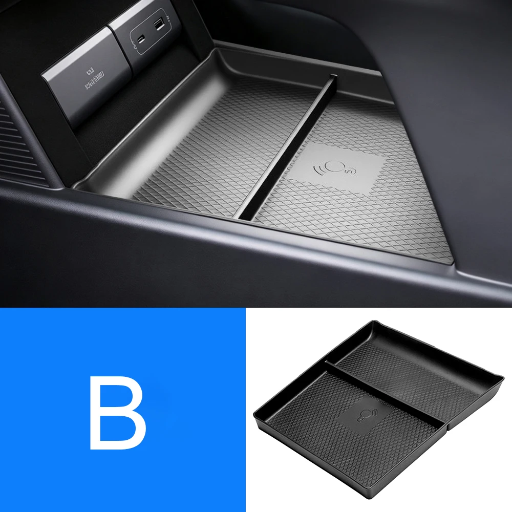 Auto-Mittelkonsole Unterer Stauraum Armlehnenbox Türorganizer Armaturenbrett-Ablage für Xpeng G6 2023 2024 2025 2026 – Detail 4