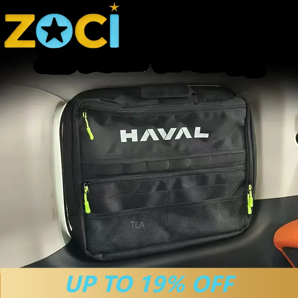 Trunk Side Window Storage Bag Expands Storage Space  Fit For Haval H9 II 2024 2025 2nd Gen For Outdoor Camping Storage Bag