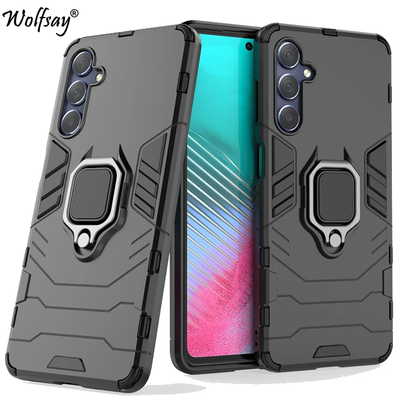For Samsung Galaxy F54 Case Anti-knock Armor Magnetic Suction Stand Full Back Cover For Samsung F54 5G Case For Samsung F54 Case