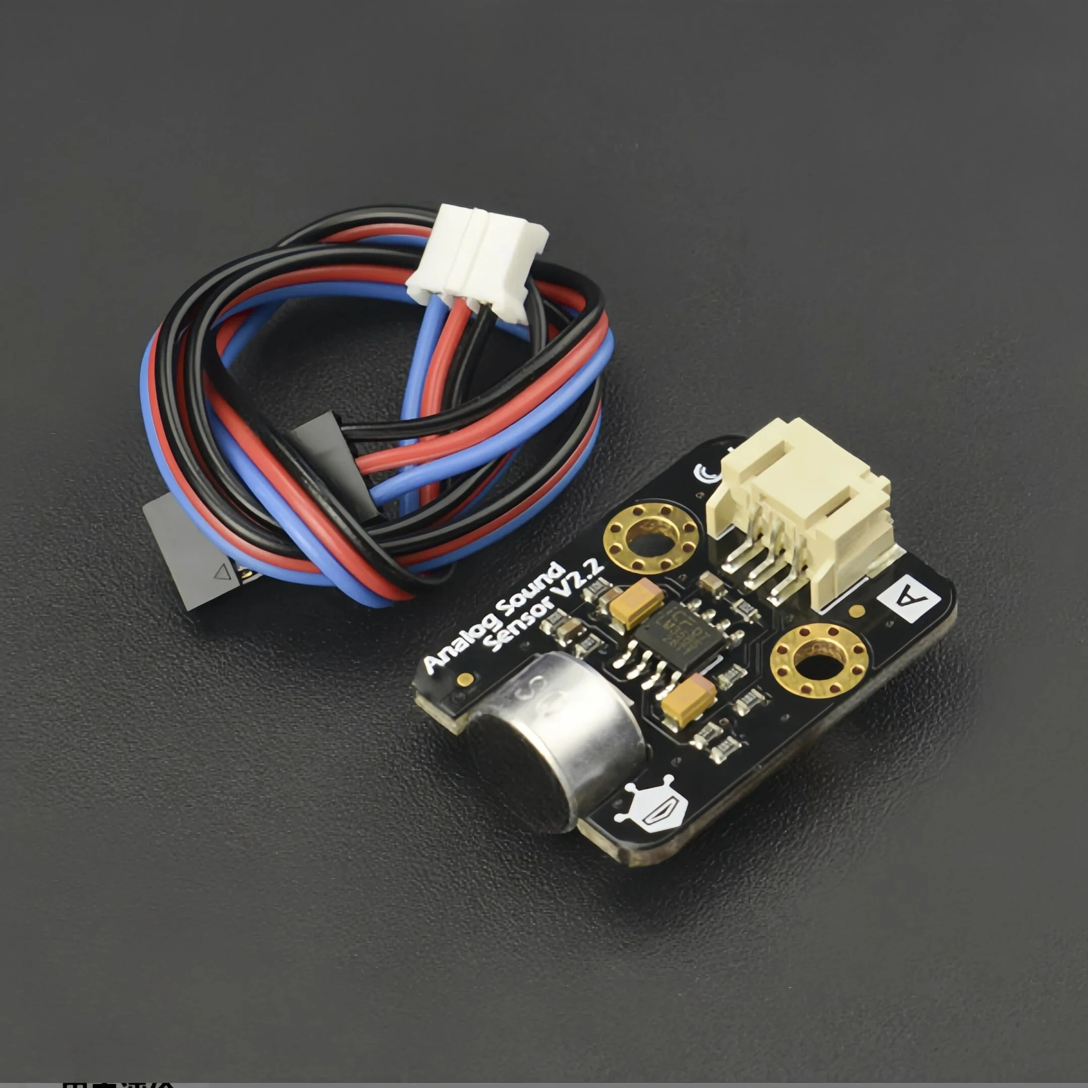 

Аналоговый модуль датчика звука/микрофона Gravity 3.3V/5V для Arduino для распознавания голоса