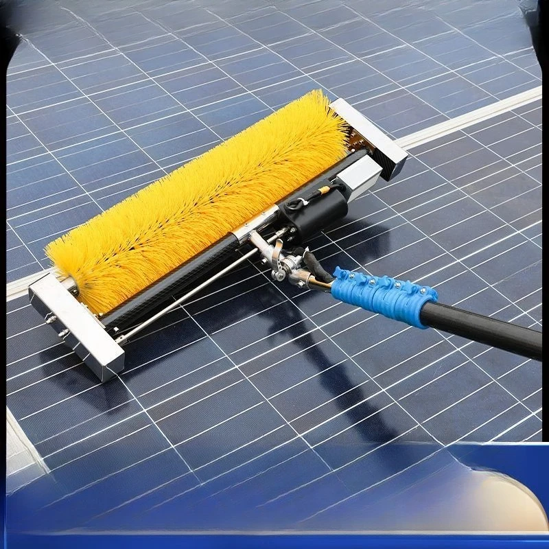 Photovoltaic panel cleaning machine, roller brush cleaning brush solar electric photovoltaic cleaning equipment