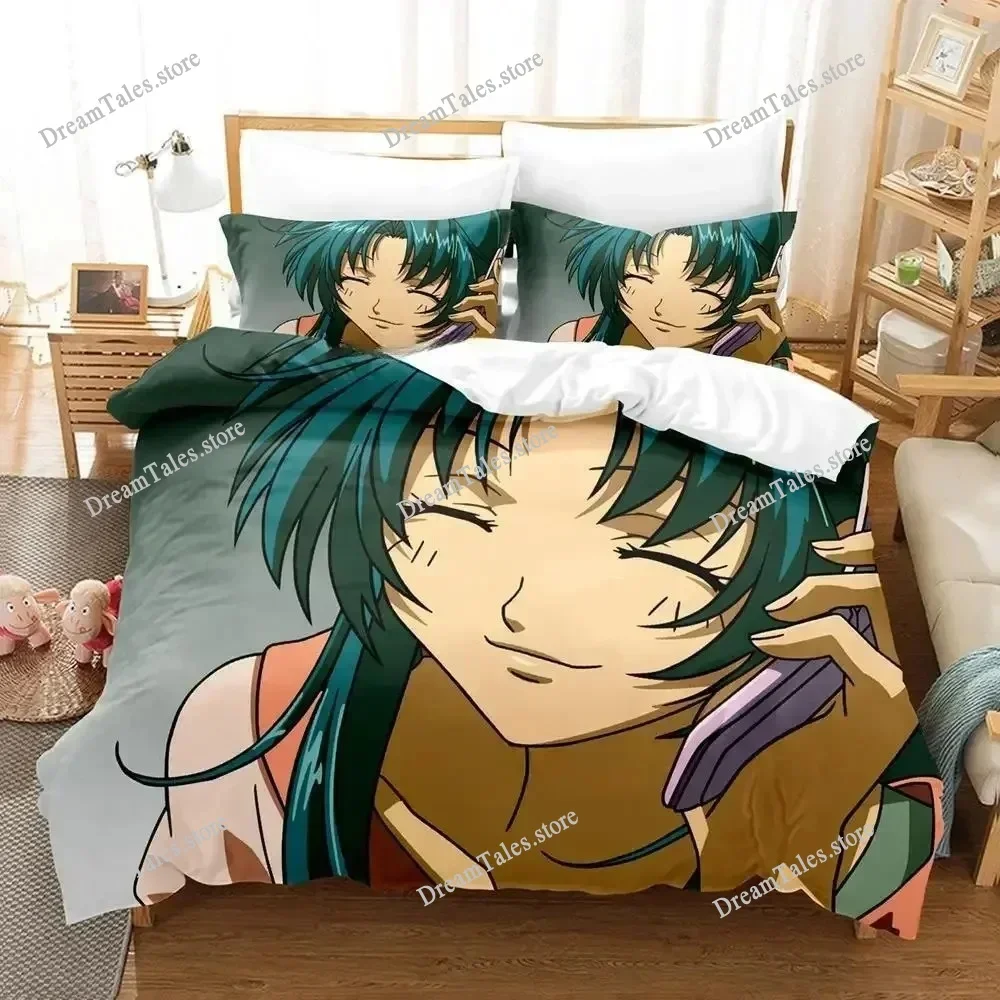 

Full Metal Panic Bedding Set Single Twin Full Queen King Size Bed Set Adult Kid Bedroom Duvet Cover Sets 3D Print Anime Girls741
