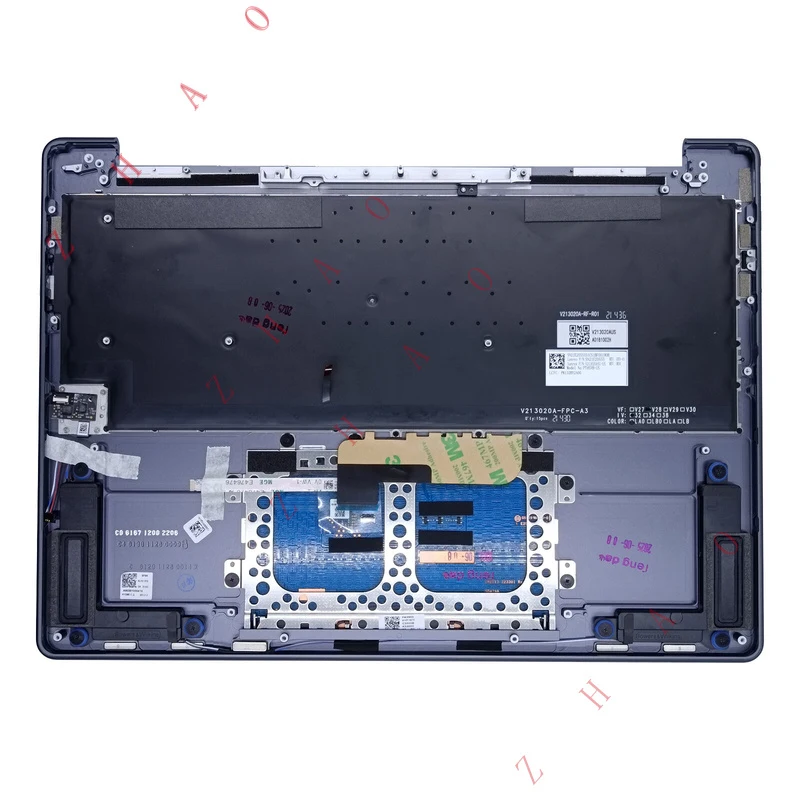 Z  New 5CB1K62508 For Lenovo YOGA 9-14IRP8 Palmrest With Keyboard touchpad gray