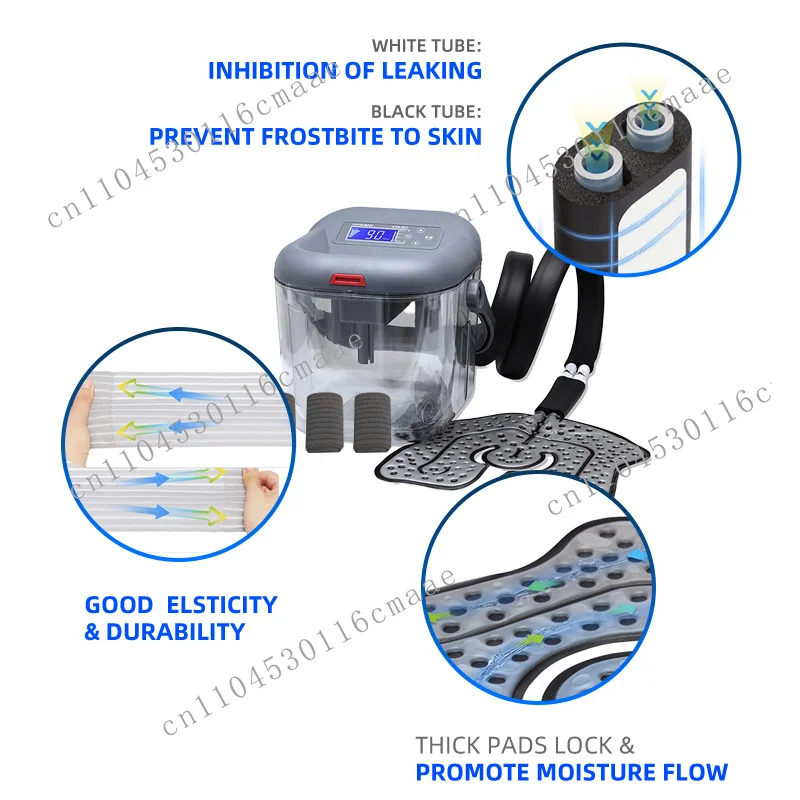 Athlete Portable Physical Cold Therapy System, Knee and Leg Cryotherapy Machine and Shoulder Pain Relief Device