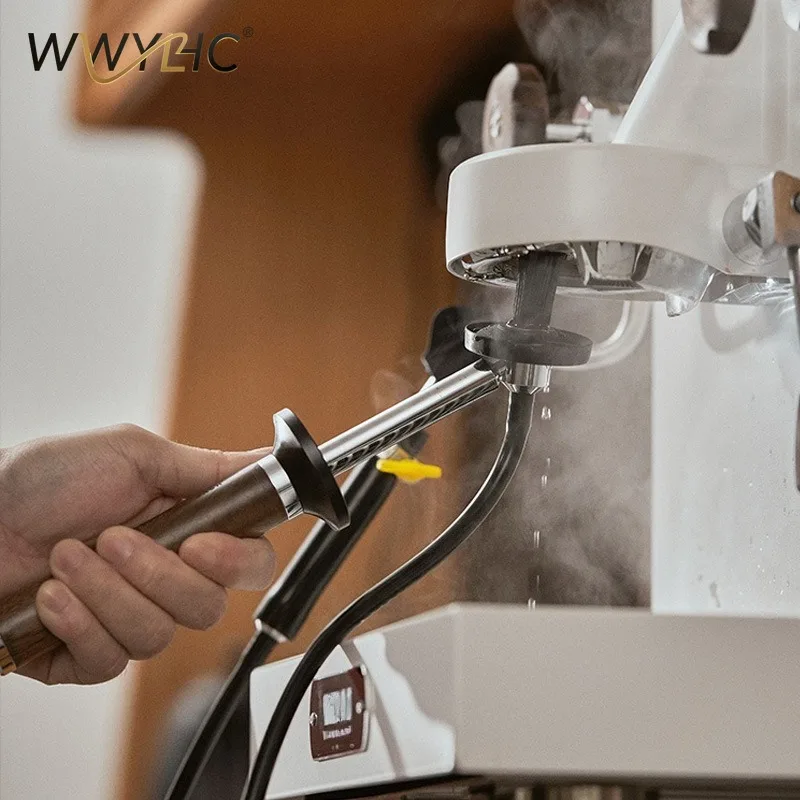 Suitable for Espresso Maker Brewing Head Steam Cleaning Brush Commercial Grease Removal Dirt Cleaning Brush