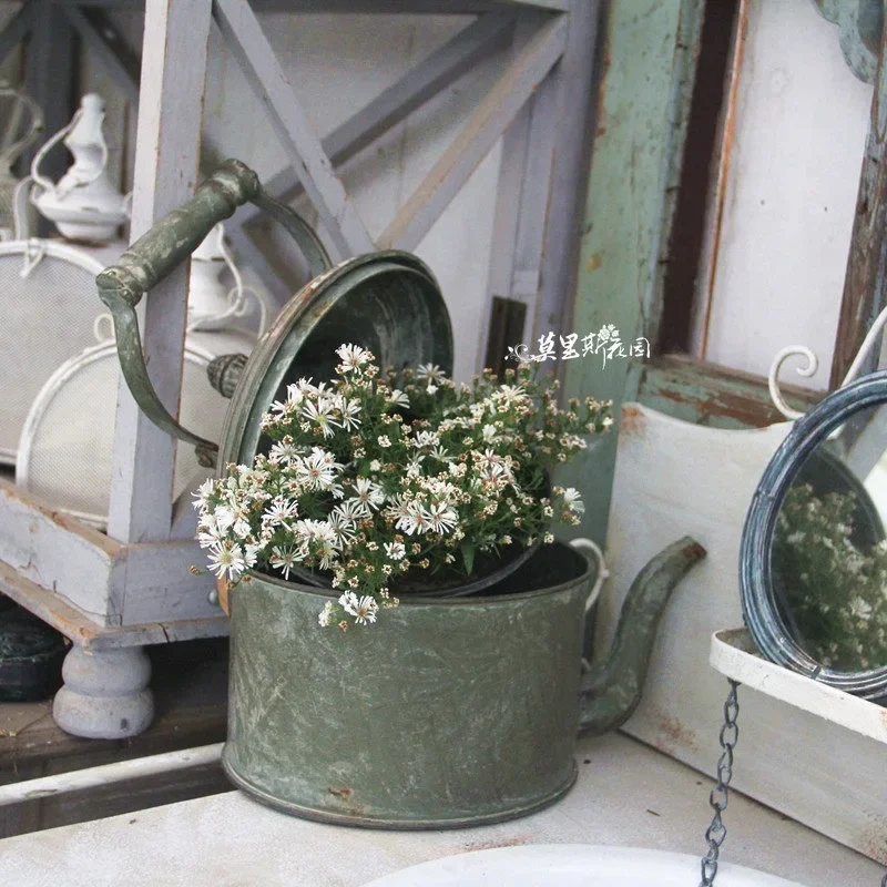 Garden Grocery Home Decoration Teapot Grocery Ornament Flower Pots
