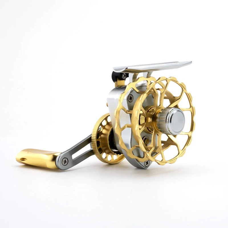 

Raft fishing boat sea boat sp50 anti-seawater rod wheel unloading alarm one-click -metal fine carving