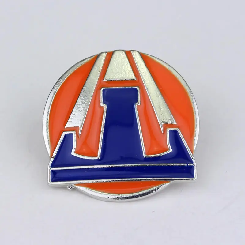 Film and television logo Drop Oil Alloy badge brooch, perfect for clothing and backpacks - ideal birthday gift, holiday gift