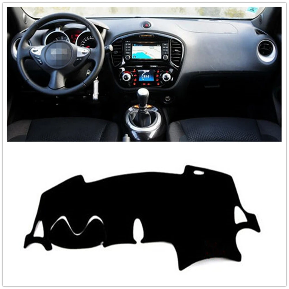 Car Front Dashboard Cover Carpet Car Dash Board Heat Proof Mat Shield Pad Shade Strip For Nissan Juke 2011 2012 2013 2014