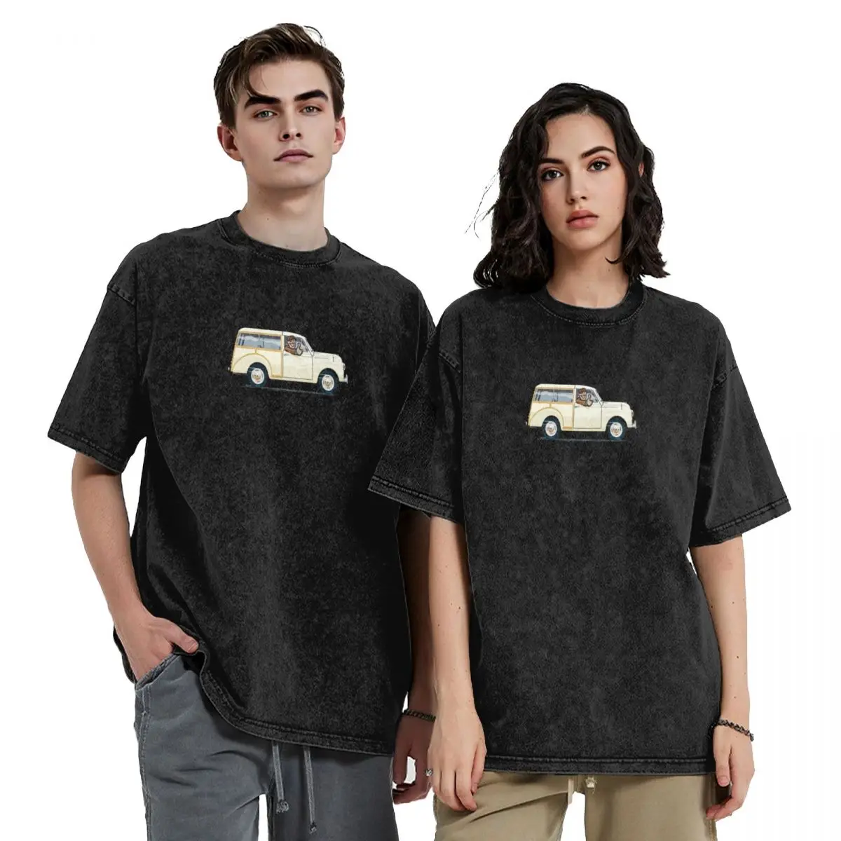 

Old English White Morris Minor Traveller T-Shirt anime tshirt clothes new gifts and t-shirts slim fit t shirts for men