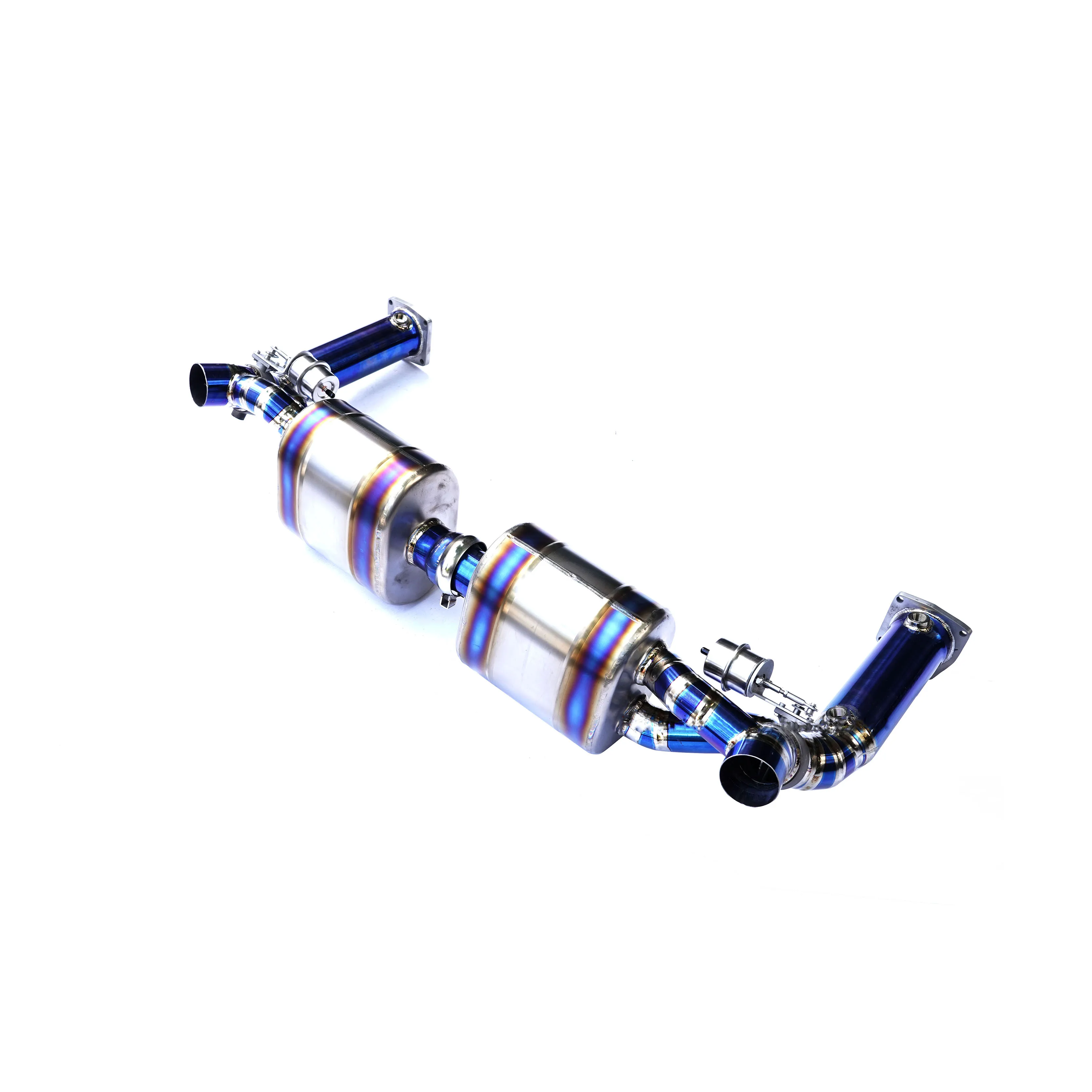 

CSZ Titanium Exhaust Pipe for Por sche 911 997.1 Turbo 3.6T Valvetronic Muffler Axleback