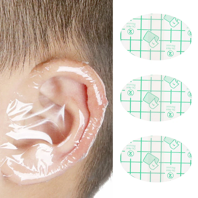 Disposable Waterproof Ear Protector Swimming Cover Caps Salon Hairdressing Dye Water Shampoo Ear Protector Cover For Ear Care