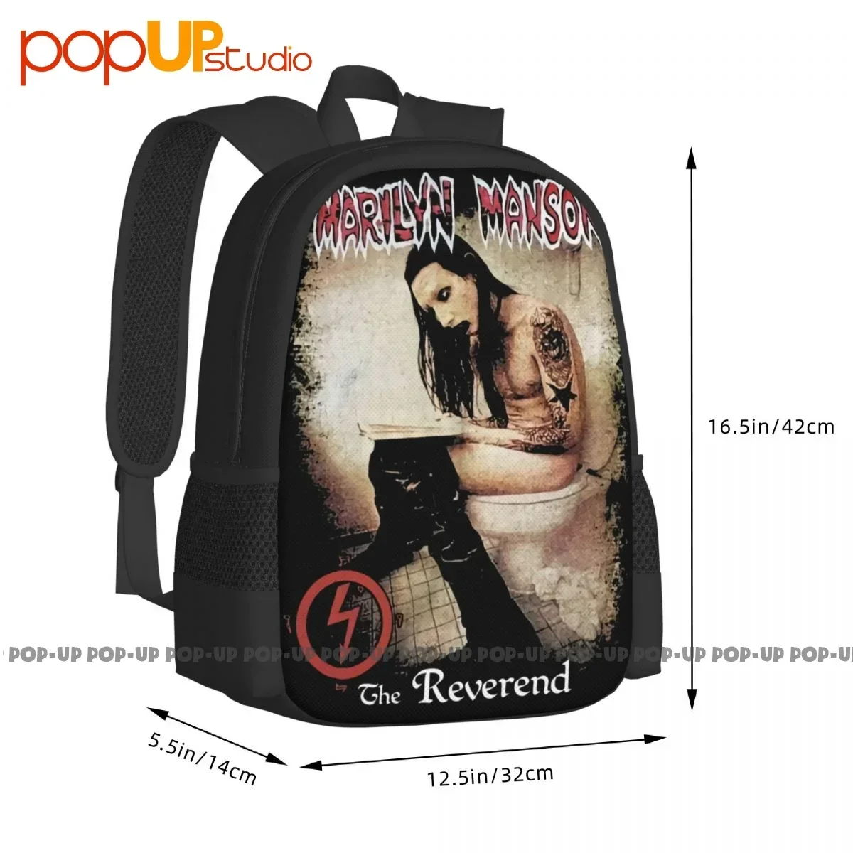 Marilyn Manson The Reverend Anticrist Superstar Bootleg Mochila 