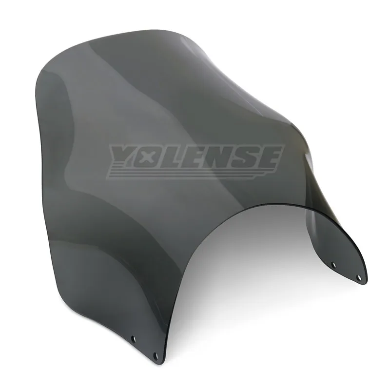 الزجاج الأمامي للدراجات النارية الزجاج الأمامي شاشة الرياح درع منحرف لـ Z650RS Z900RS SE Z900 RS Z650 RS W800