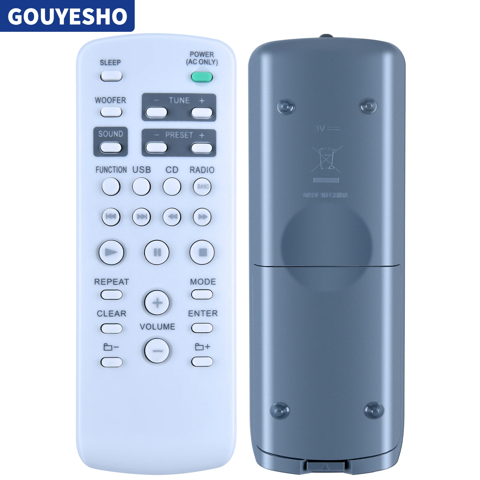 New Remote Control for Sony RMT-CG880A RADIO CASSETTE