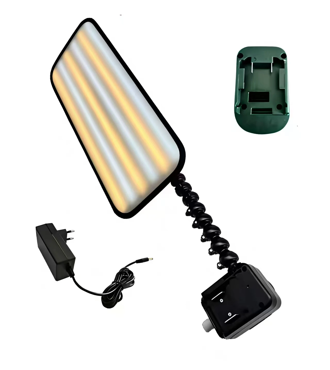 

Six-color Striped Concave Repair Leveling Lamp Hail Pit Seamless Detection Lamp Sheet Metal Shaping Special LED Lamp 18V Battery