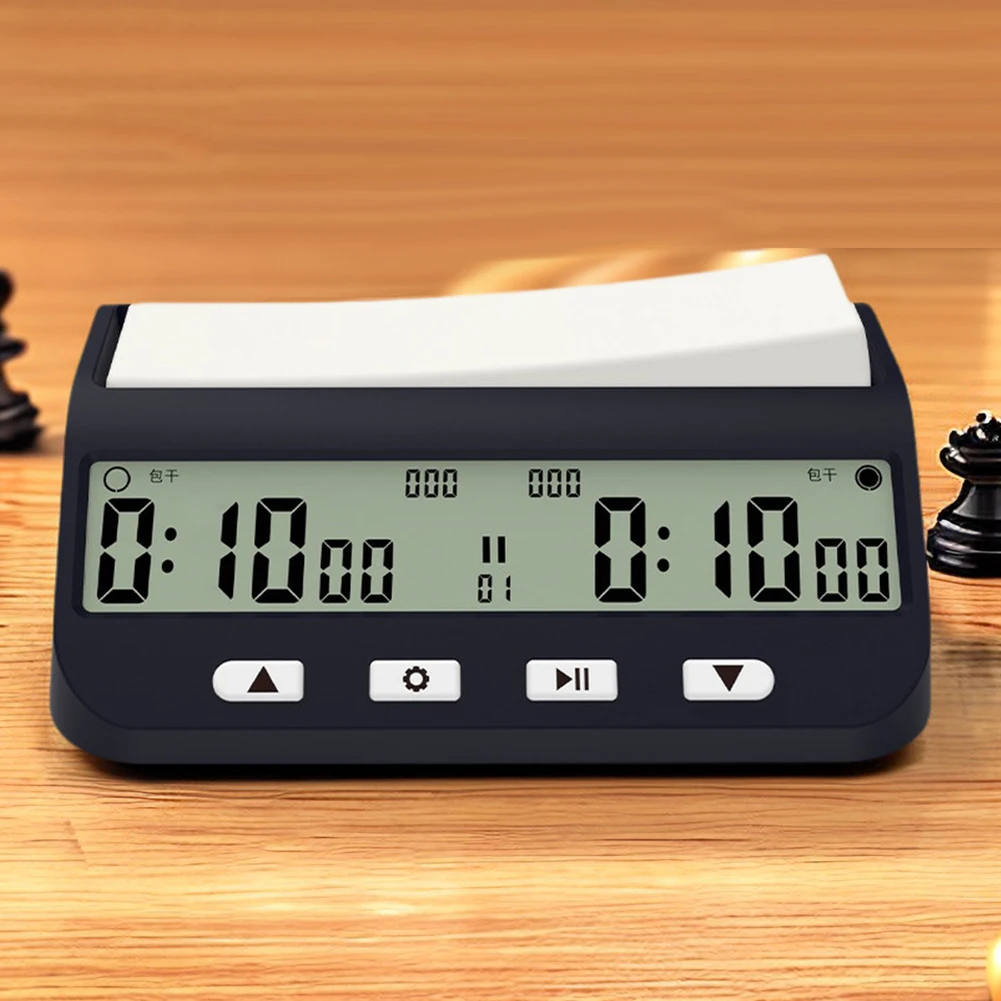 User Friendly Digital Chess Clock with Clear Display and Flexible Operation Perfect for Serious Gamers of All Levels