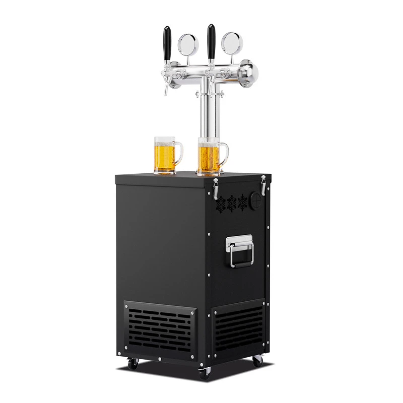 Dispensador de Cerveja Artesanal e Máquina de Chopp Comercial de Aço Inoxidável de Alta Qualidade com Refrigeração a Ar - Sem Avaliações ainda