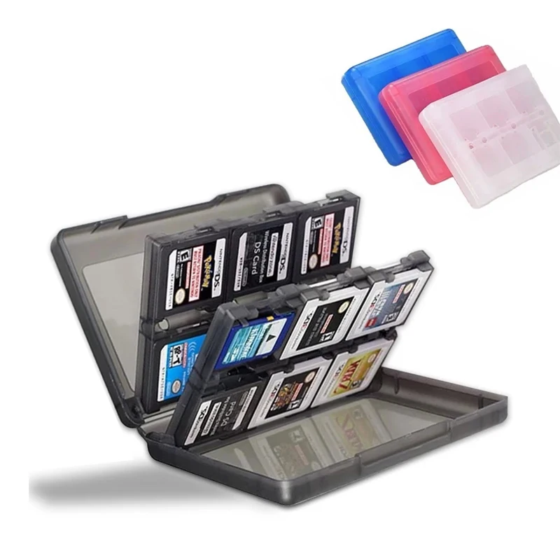 Nintendo Switch用の28-in-1ゲームカードケース,新しい3ds/3d/dsixl/dsi/ds/sliteカートリッジと互換性があります