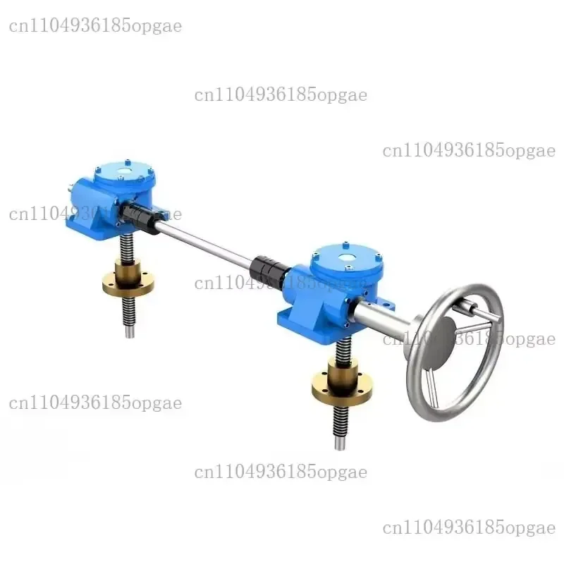 Screw Jack, Stainless Steel 0.37-2. 2kW Motor 1500RPM Input 30-1500RPM
