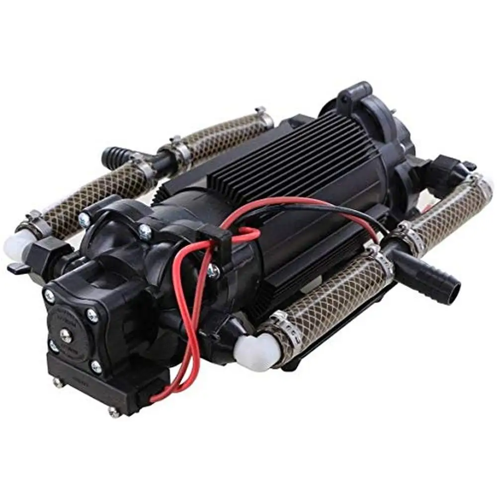 

High Flow 12V Sprayer Pump 6.25 GPM 45 PSI ATV Transfer Pump Self Priming Quiet Operation Long Life Switch Liquid Spot Boom