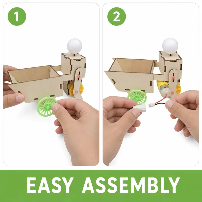Science Project Robot - Kit Educacional de Invenção Científica STEM: