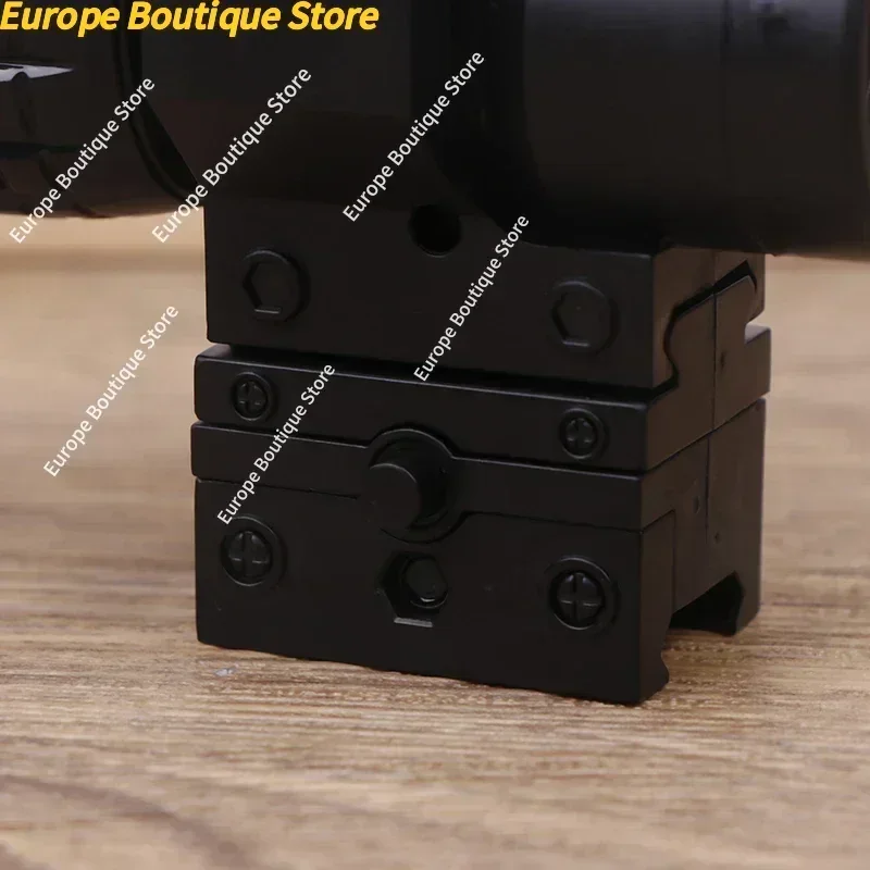 نطاق المكبر البصر القابل للطي مشاهد المدمجة مع غطاء الوجه يصلح ل 20 مللي متر 21 مللي متر السكك الحديدية جبل اللعب تلسكوب الملحقات