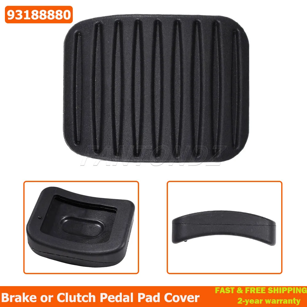 Car Brake Clutch Pedal Pad Rubber Cover 93188880 For Vauxhall Corsa D E Adam Meriva B