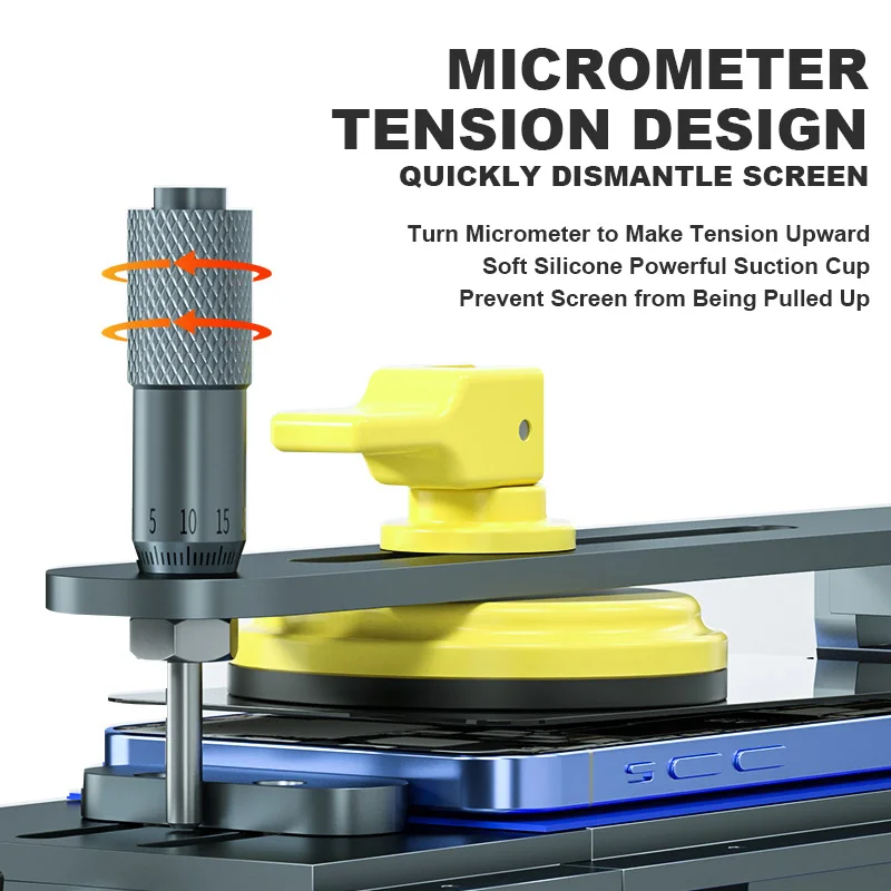 MECHANIC 361 ULTRA 360° Rotary LCD Screen Separating Machine for Mobile Phone Repair Fast Heating Glue Removing Tool