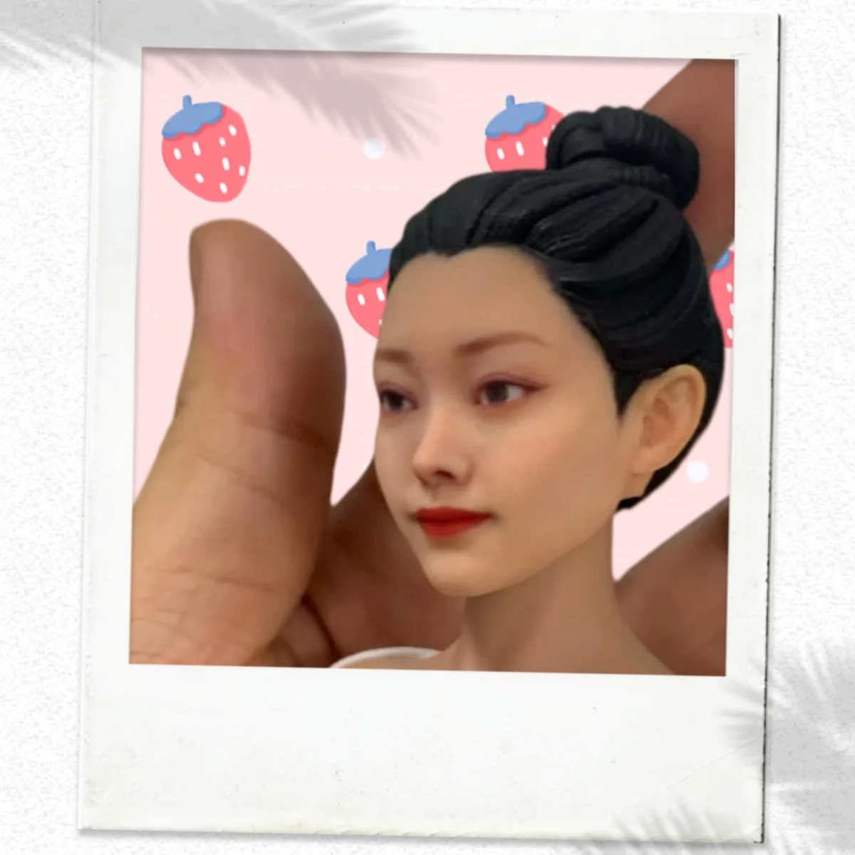 

1/6 1/12 Realistic Makeup Famous China Actress Song Yi Head Sculpture Model For Tbl worldbox Action Figure Body