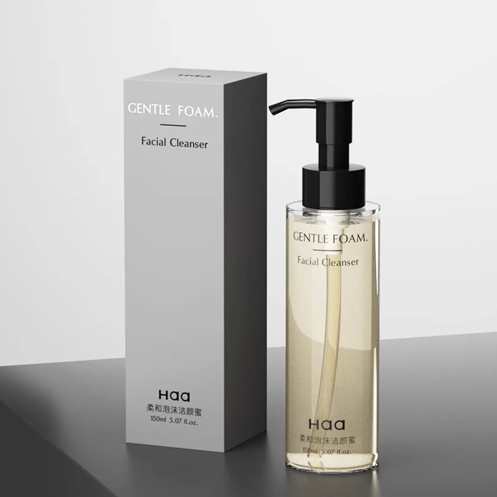 

150ML Haa Foam Cleansing Deep Cleansing Oil Control Facial Cleanser Gentle Face Wash Not Tight 150ML