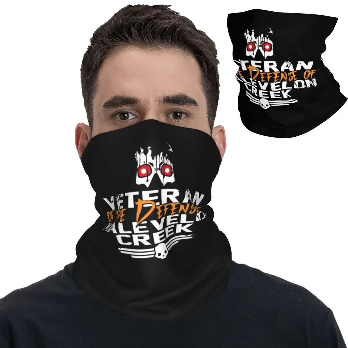 Helldivers Malevelon Creek Game Bandana Neck Cover Printed Balaclavas Mask Scarf Warm Headband Unisex Adult Winter