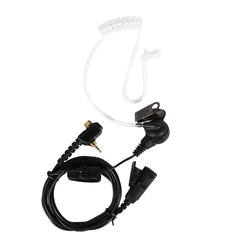 Applicable to walkie-talkie MTH600 MTH650 PTT Air Tube Earpiece Mic Headset for Motorola Radio MTH850 MTP850 MTS850 MTH800