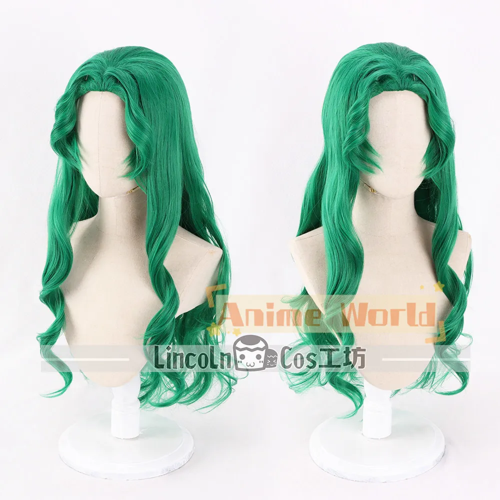 

Anime Kaiou Michiru Cosplay Wig Halloween Carnival Party Props Synthetic Hair Heat Resistant Fiber + Wig Cap