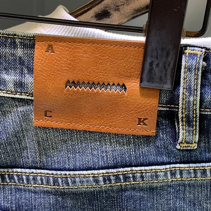 Spring and Autumn Retro Blue Japanese Street Harem Jeans Men's Loose plus Size Wide Legs Daddy Pants Trendy All-Matching Casual