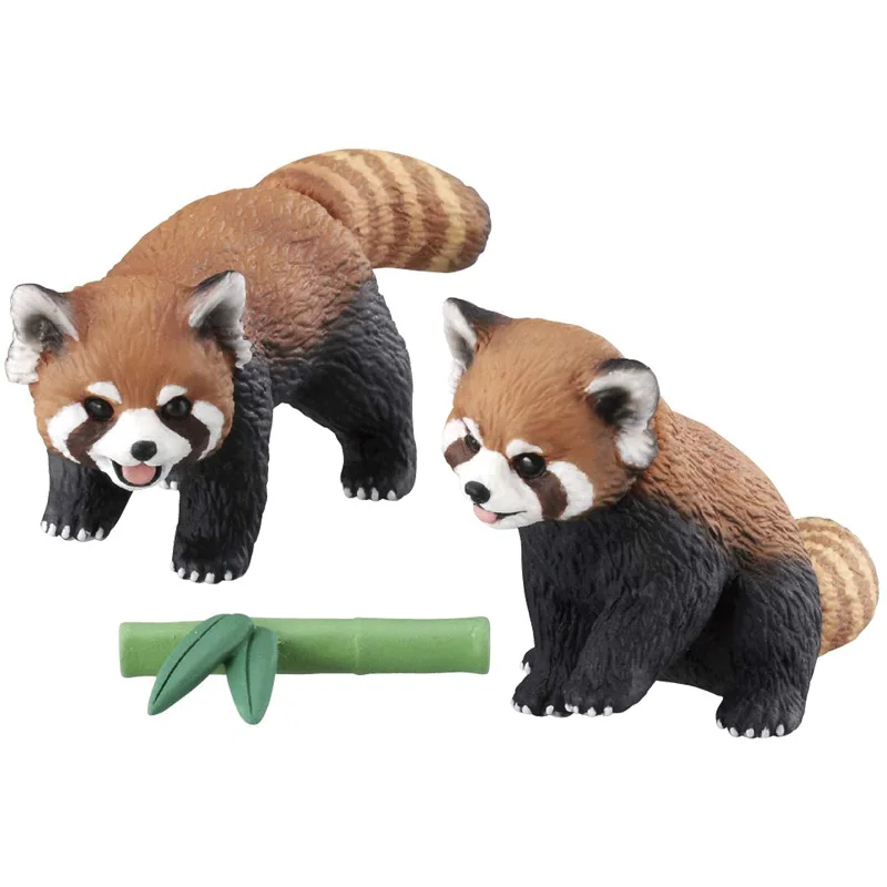 TAKARA TOMY Anlia Animal Red Panda Model Simulation Raccoon Collection Ornaments Miniature Figures Children's Toys Birthday Gift