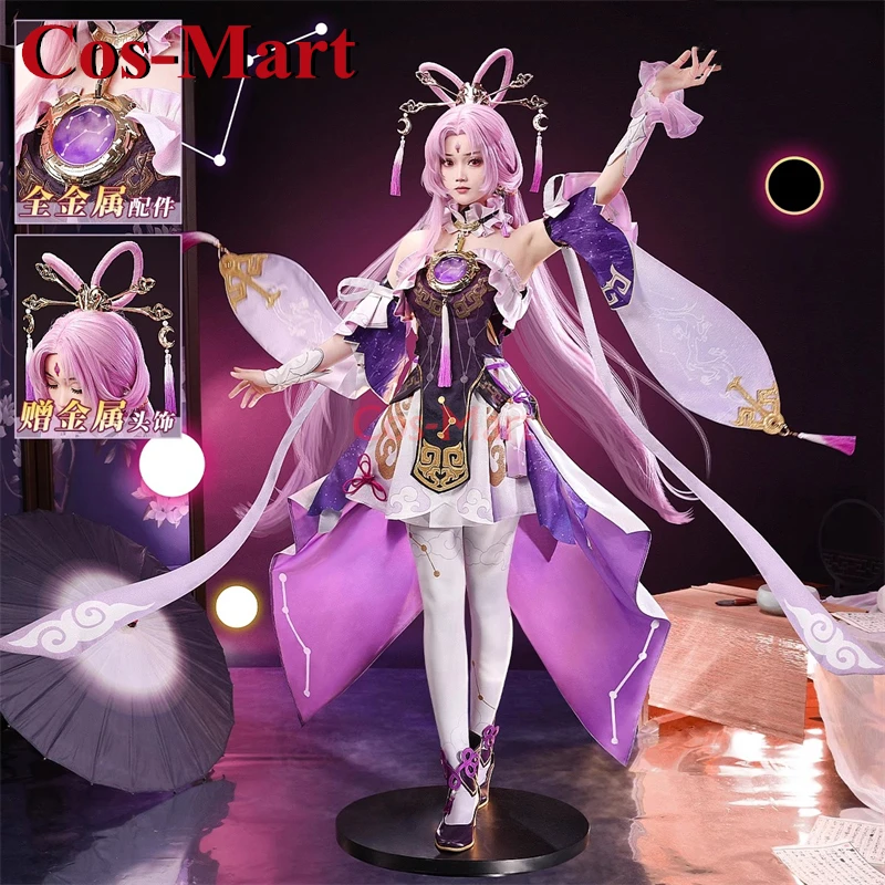 

Cos-Mart Game Honkai: Star Rail Fu Xuan Cosplay Costume Gorgeous Elegant Combat Uniform Activity Party Role Play Clothing S-XL