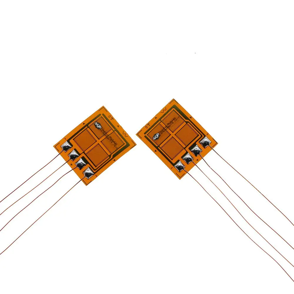 Strain gauge BF1K-3EB aluminum, high precision, resistive type, with a resistance value of 1000 ohms, used for load cells.