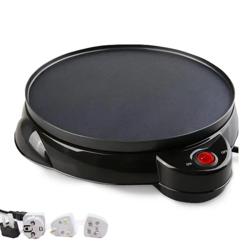 220V 650W Cucina Elettrico Crepe Maker Paratha Chapati Pane Piatto Pizza Tortilla Maker Strumenti di Cottura Apparecchio Bakeware