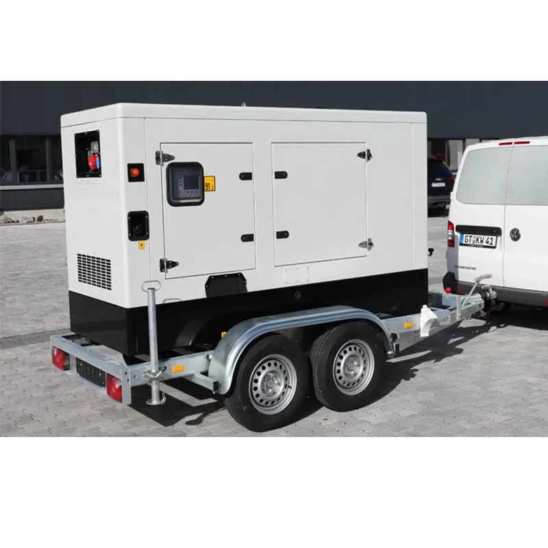 30 kva generator Ultra-quiet 30 kva soundproof generator Mobile diesel generator