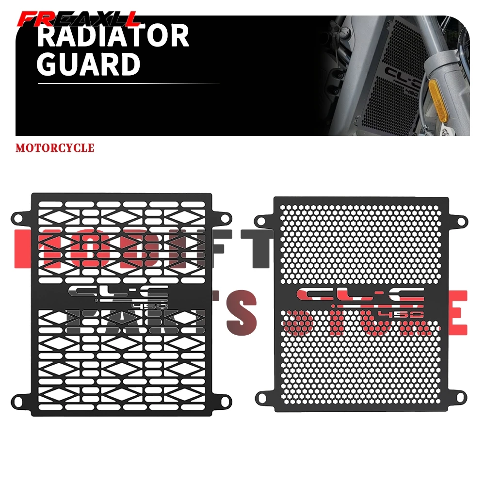 Grade de radiador para motocicleta, capa de proteção para cfmoto cf moto clc 450 clc450 450clc bobbe CL-C450 2023 2024, acessórios protetores