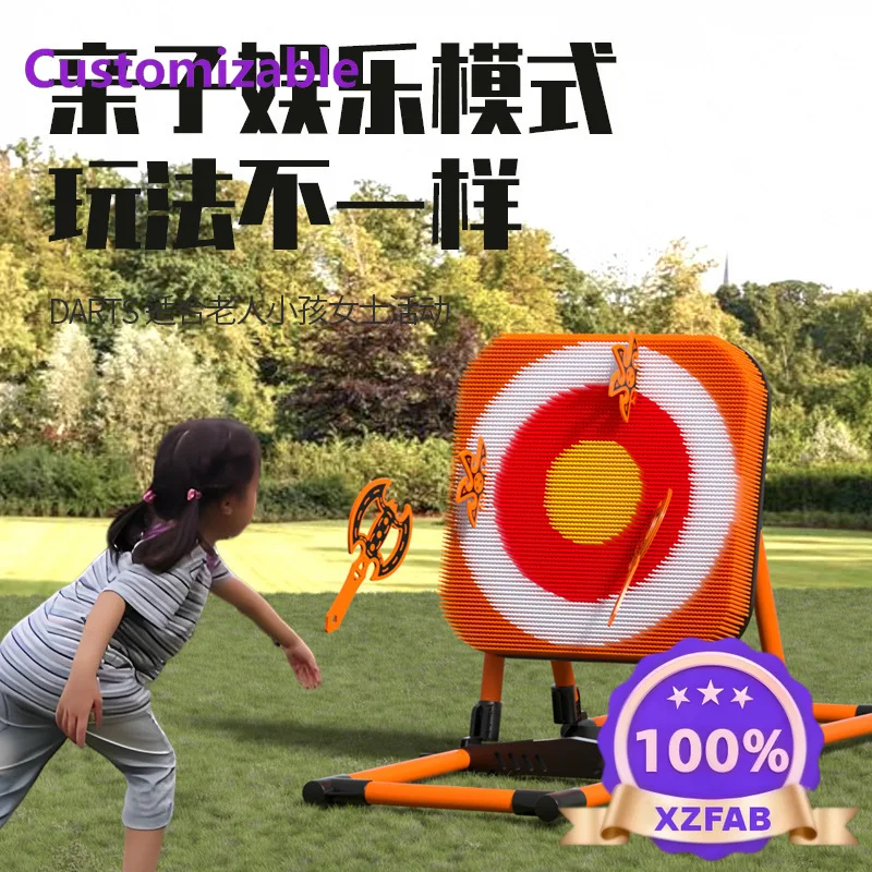 Factory Direct 2026 Axe target darts, target, iron frame, family parent-child team building, throwing set, decompression, game s