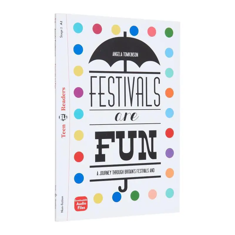 

ELI Teen Readers Английские фестивали формата А2 веселые Издательская группа Анджела Томкинсона ELI 9788853632074 Книга